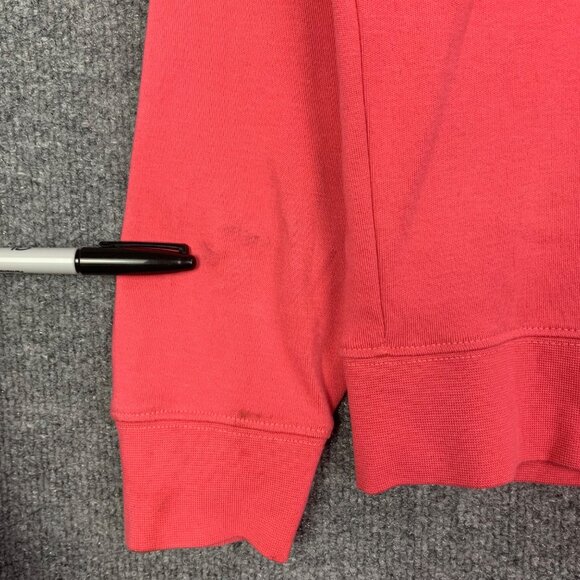 Vineyard Vines Quater Zip Mock Neck Pullover Sweatershirt Women Medium - Picture 3 of 9